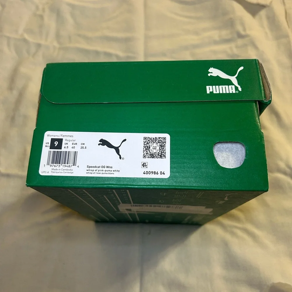 Puma  Pink and White Sneakers - Picture 4 of 5